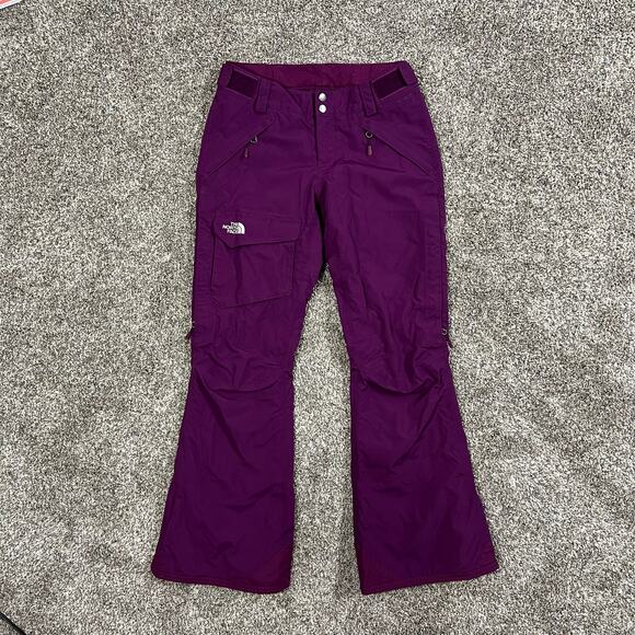 The North Face Pants - The North Face Hyvent Ski Snowboard Pants Purple Insulated Warm Women’s XS